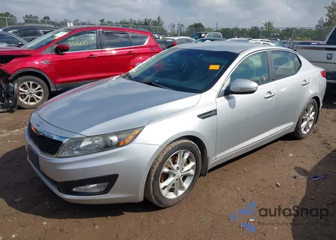2012 Kia Optima Ex из США, поврежденный, VIN 5XXGN4A78CG067399